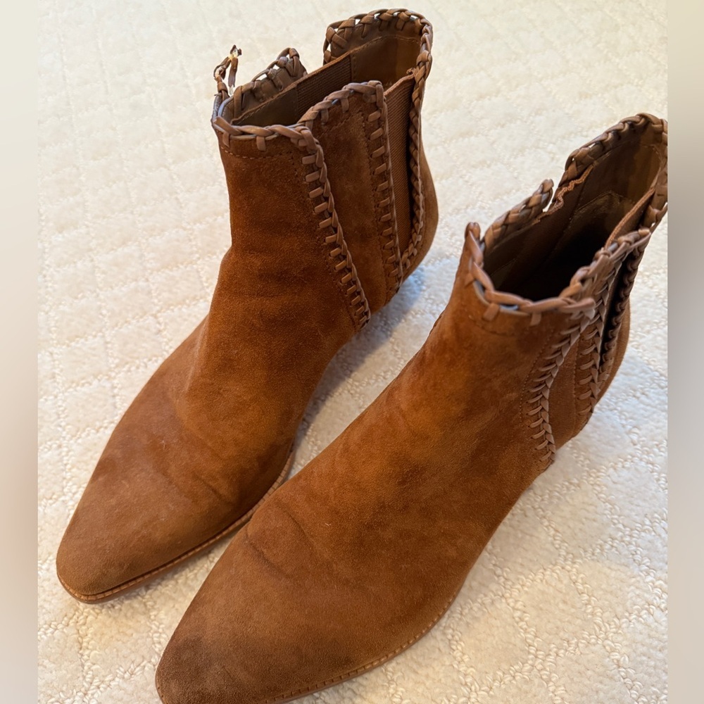 Womens Michael Kors Collection Presley Pull On Stiched Ankle Boots, Size 41 - Picture 6 of 8
